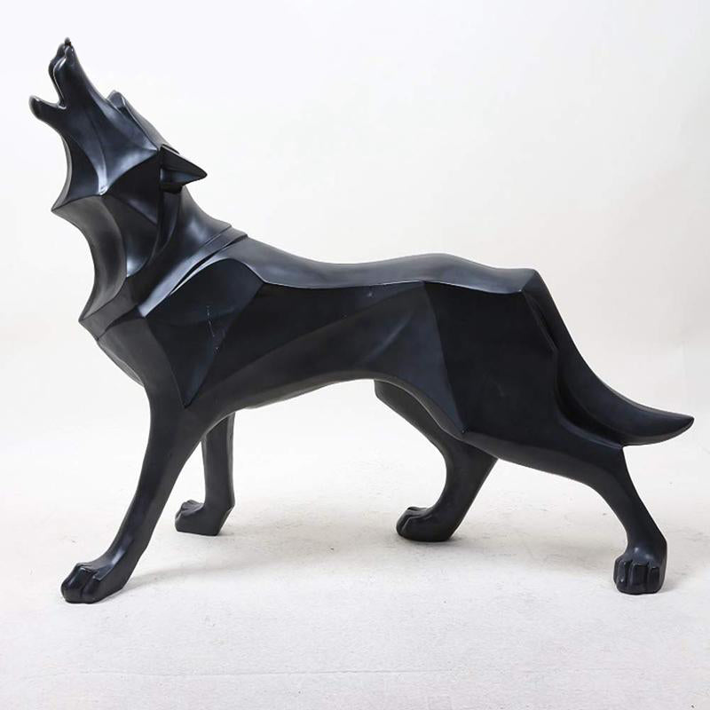 Lone Wolf Sculpture