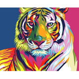 Neon Tiger Canvas