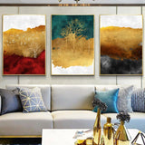 Golden Seasons Canvas