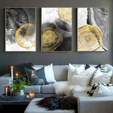 Golden Rings Canvas