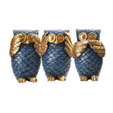 Astounded Owls Sculptures