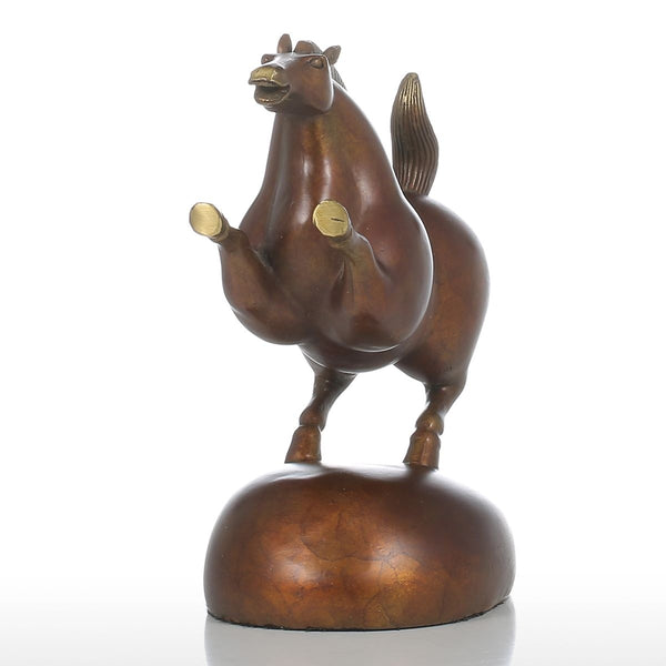 Plump Horse Figurine